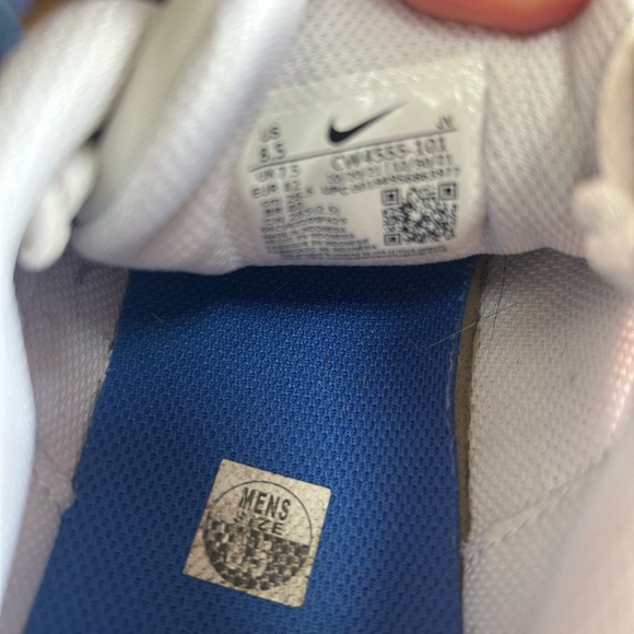 Nike Air Max SC shoes in the White/Game Royal-Wolf Grey colorway 8.5 - Picture 4 of 4